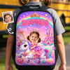 Personalized Photo Kids Front Printed Backpack – Back To School Gift For Kids – Always Sparkle And Shine
