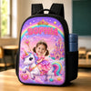 Personalized Photo Kids Front Printed Backpack – Back To School Gift For Kids – Always Sparkle And Shine