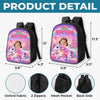 Personalized Photo Kids Front Printed Backpack – Back To School Gift For Kids – Always Sparkle And Shine