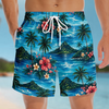 Personalized Funny Men Swim Trunks – Summer Gift For Men – Rear View Approved