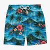 Personalized Funny Men Swim Trunks – Summer Gift For Men – Rear View Approved
