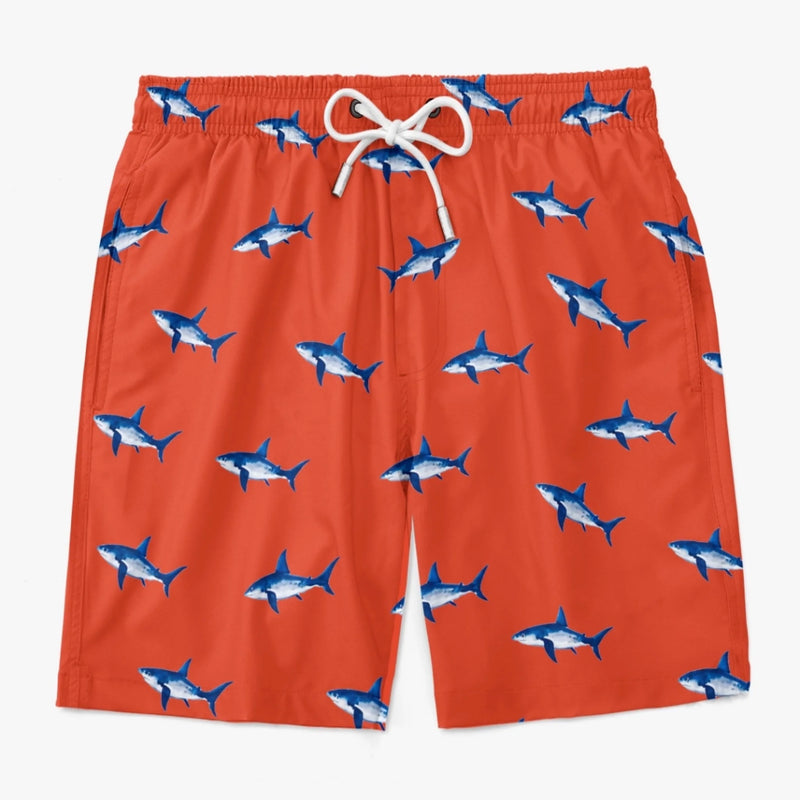 Personalized Funny Men Swim Trunks – Summer Gift For Men – Rear View Champion