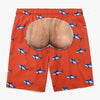 Personalized Funny Men Swim Trunks – Summer Gift For Men – Rear View Champion