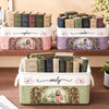 Personalized Storage Basket – Gifts For Book Lovers – Happiness Is A Room Full Of Books