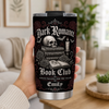Personalized Tumbler - Halloween Gift For Book Lovers - Always Falling for the Villain