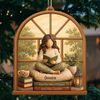 Personalized Wood Ornament – Christmas Gift For Book Lovers – Books Before Bells