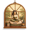 Personalized Wood Ornament – Christmas Gift For Book Lovers – Books Before Bells