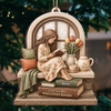 Personalized Wood Ornament – Christmas Gift For Book Lovers – Season Of Readings