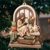 Personalized Wood Ornament – Christmas Gift For Book Lovers – Season Of Readings