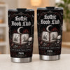 Personalized Tumbler - Gothic Halloween Gift For Book Lovers - Just One More Cursed Chapter