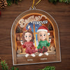 Personalized Acrylic Ornament – Christmas Gift For Sister, Bestie, Best Friend – Forever My Partner In Joy