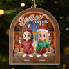 Personalized Acrylic Ornament – Christmas Gift For Sister, Bestie, Best Friend – Forever My Partner In Joy