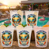 Personalized Party Cups - Poolside, Summer Gift For Couple, Family - Good Times Splashing