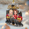 Personalized Acrylic Ornament – Christmas Gift For Sister, Bestie, Best Friend – We More Than Besties