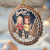 Personalized Acrylic Ornament – Christmas Gift For Sister, Bestie, Best Friend – Different Roots Same Soul