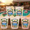 Personalized Party Cups - Poolside, Summer Gift For Family - Family Fun Under The Sun