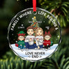 Personalized Glass Ornament - Christmas Gift For Family - Christmas Is Better When We're Together