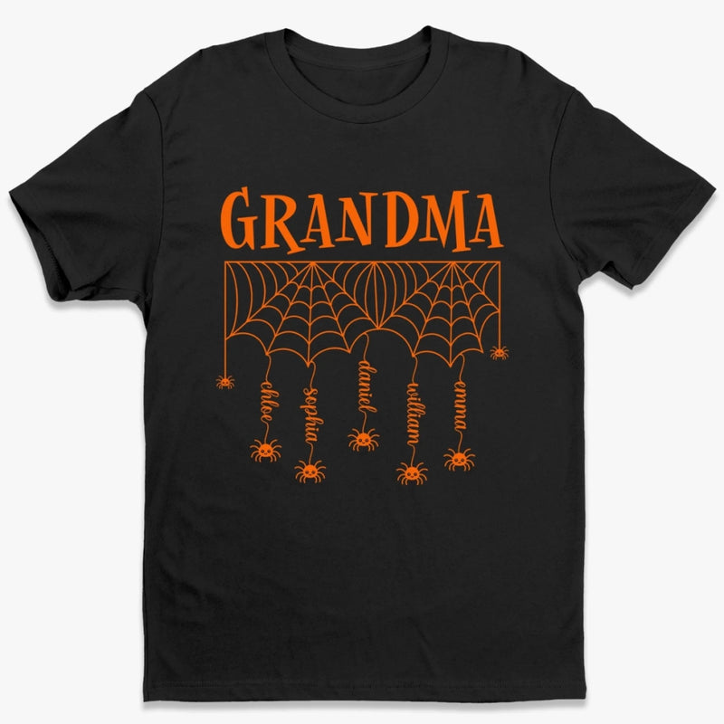 Personalized Unisex T-shirt, Hoodie – Halloween Gift For Grandma, Mom – Grandma's Spooky Squad