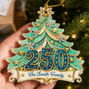Personalized Acrylic Ornament – America 250th Anniversary, Christmas Gift For Family – Home For The Holidays