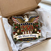 Personalized Acrylic Ornament – America 250th Anniversary, Christmas Gift For Family – Generations Of Freedom And Love