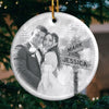 Personalized Photo Ceramic Ornament – Anniversary, Christmas Gift For Couple – We Create New Traditions Together