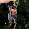 Personalized Photo Acrylic Ornament – Christmas Gift For Hunters, Fisherman, Yourself – Joy Found In Every Game