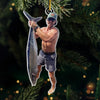 Personalized Photo Acrylic Ornament – Christmas Gift For Hunters, Fisherman, Yourself – Joy Found In Every Game