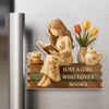 Personalized Acrylic Fridge Magnet - Gift For Book Lovers - One More Chapter Awaits