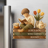 Personalized Acrylic Fridge Magnet - Gift For Book Lovers - One More Chapter Awaits