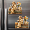 Personalized Acrylic Fridge Magnet - Gift For Book Lovers - One More Chapter Awaits