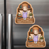 Personalized Acrylic Fridge Magnet - Gift For Book Lovers - Another Chapter Begins
