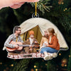 Personalized Photo Acrylic Ornament – Christmas Gift For Camping Lovers, Family,  - Lost In What I Love Most