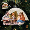 Personalized Photo Acrylic Ornament – Christmas Gift For Camping Lovers, Family,  - Lost In What I Love Most