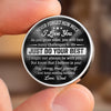 Personalized Pocket Hug – Gifts For Daughter – Keep Moving Forward Always