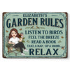 Personalized Home Decor Metal Sign – Gift For Garden Lovers, Plant Lovers – In My Garden Era