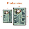 Personalized Home Decor Metal Sign – Gift For Garden Lovers, Plant Lovers – In My Garden Era