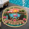 Personalized Shaped Doormat – Poolside, Summer Gift For Family – Our Poolside Escape