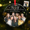 Personalized Photo Glass Ornament - Christmas Gift For Sister, Bestie, Best Friend - This Is Us, A Whole Lot Of Love