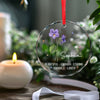 Personalized Glass Ornament - Christmas Gift For Sister, Bestie, Best Friend - Besties For Life, Soulmates Forever