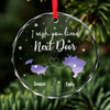 Personalized Glass Ornament - Christmas Gift For Sister, Bestie, Best Friend - Always Under The Same Sky