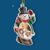 Personalized Photo Acrylic Ornament – Christmas Gift For Mom, Dad, Family – Snow Much Love Inside