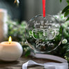 Personalized Glass Ornament - Christmas Gift For Sister, Bestie, Best Friend - We Make The Perfect Blend