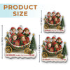 Personalized Photo Acrylic Ornament – Christmas Gift For Grandma, Grandpa, Family – Joy Begins With Grandkids