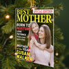 Personalized Photo Magazine Acrylic Ornament – Christmas Gift For Mom – Her Love Lights Everything