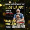 Personalized Photo Magazine Acrylic Ornament – Christmas Gift For Dad – His Strength Shapes Our Days