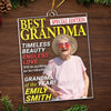 Personalized Photo Magazine Acrylic Ornament – Christmas Gift For Grandma – Where Grandma Is Joy Follows