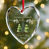 Personalized Glass Ornament – Christmas, Anniversary Gift For Couple, Husband, Wife – Our Christmas Begins
