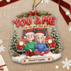 Personalized Acrylic Ornament – Christmas, Anniversary Gift For Couple – You & Me, We Got This