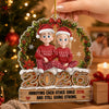 Personalized Acrylic Ornament – Christmas, Anniversary Gift For Couple – Partners in Merry
