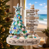 Personalized Sea Glass Acrylic Ornament – Christmas Gift For Family – Making Waves Together